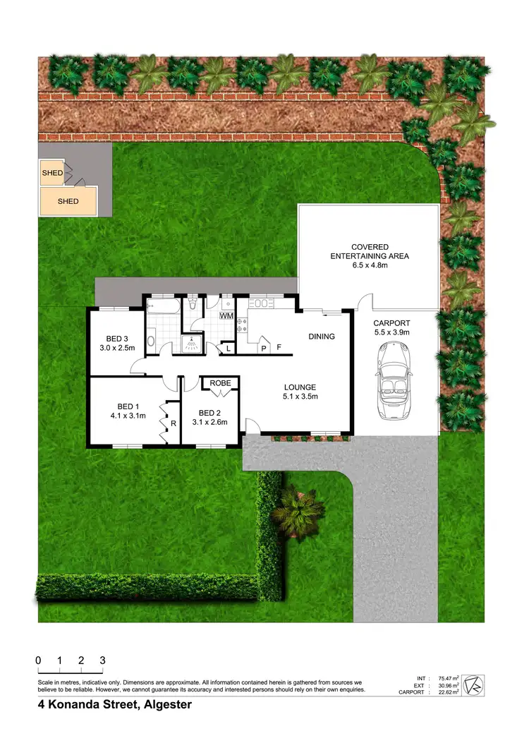 Floorplan of Homely house listing, 4 Konanda Street, Algester QLD 4115