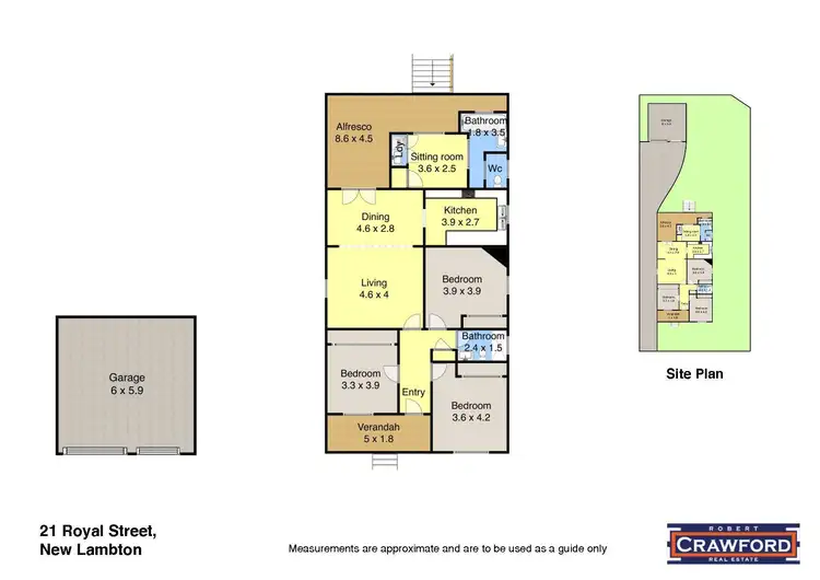 Floorplan of Homely house listing, 21 Royal Street, New Lambton NSW 2305