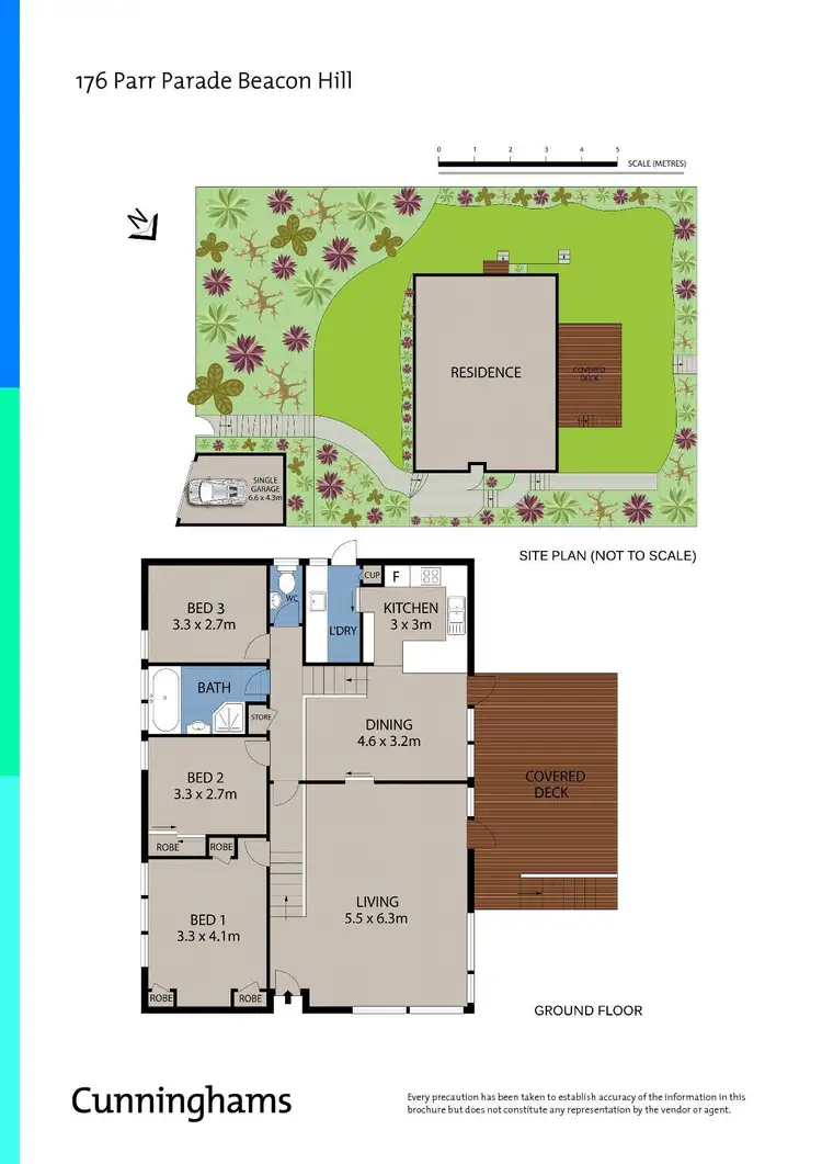 Floorplan of Homely house listing, 176 Parr Parade, Beacon Hill NSW 2100