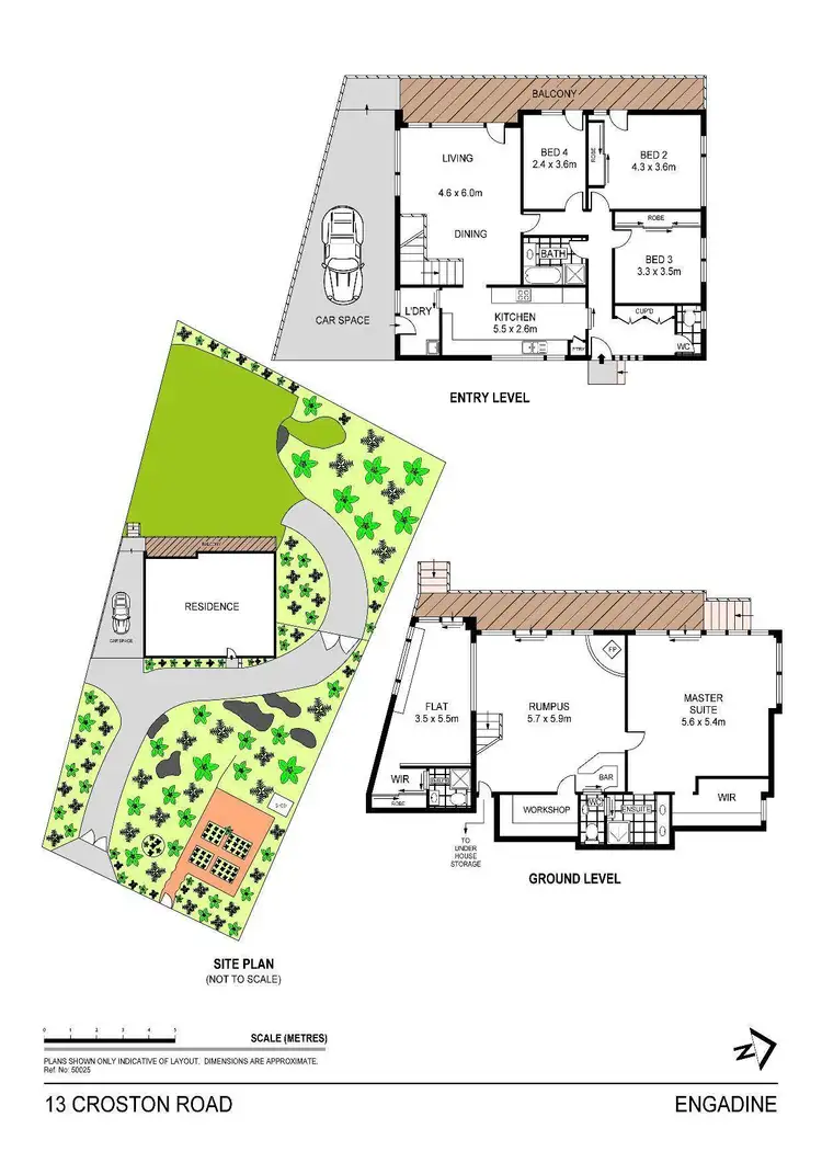 Floorplan of Homely house listing, 13 Croston Road, Engadine NSW 2233