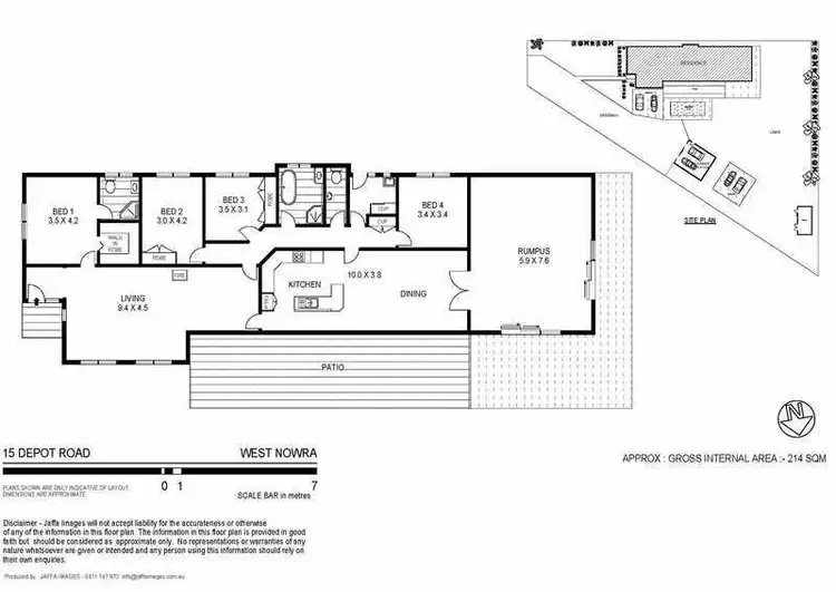 Floorplan of Homely house listing, 15 Depot Road, West Nowra NSW 2541