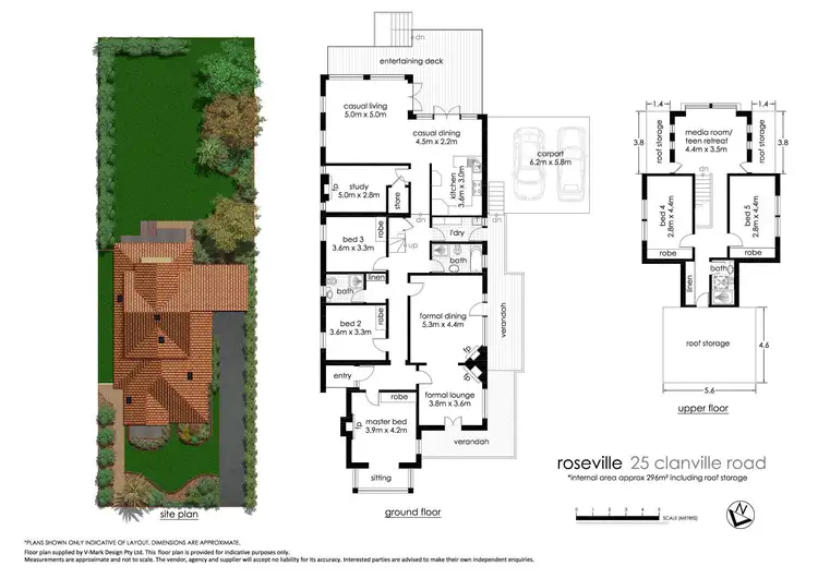 Floorplan of Homely house listing, 25 Clanville Road, Roseville NSW 2069