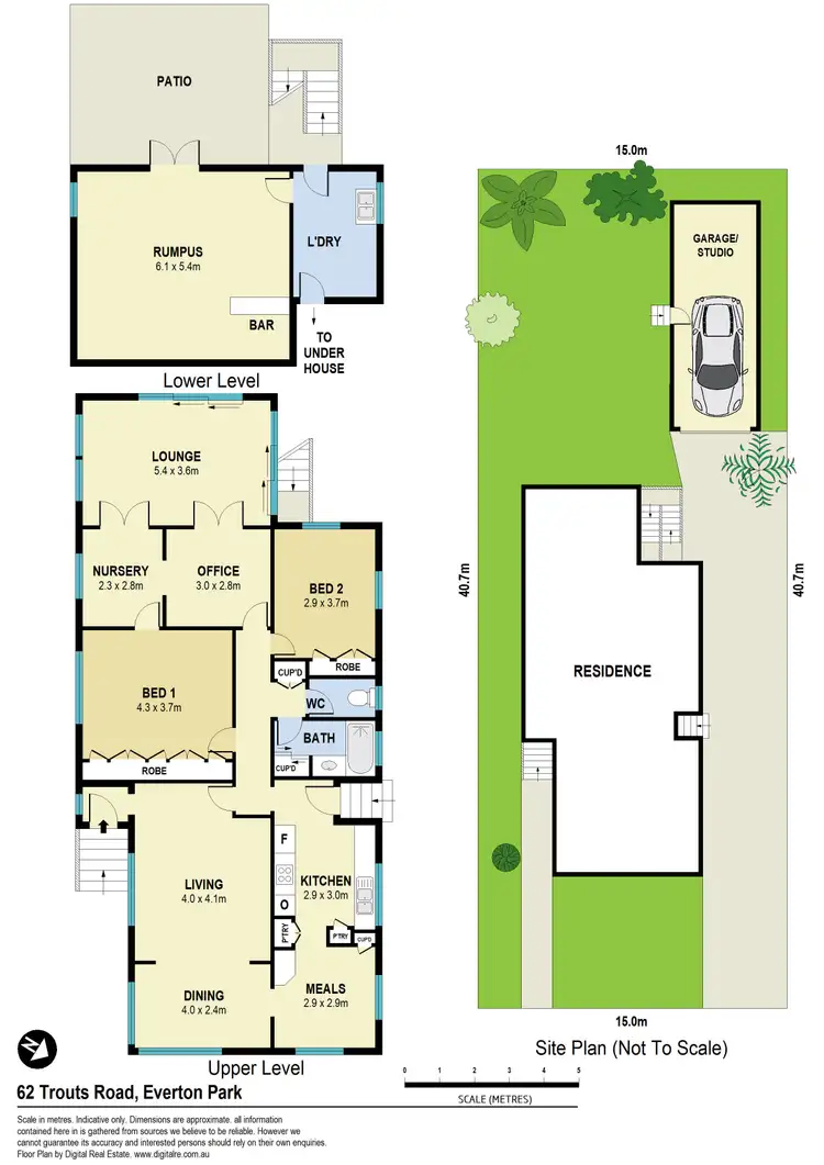 Floorplan of Homely house listing, 62 Trouts Road, Everton Park QLD 4053