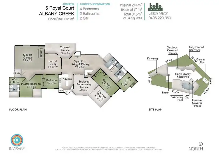 Floorplan of Homely house listing, 5 Royal Court, Albany Creek QLD 4035