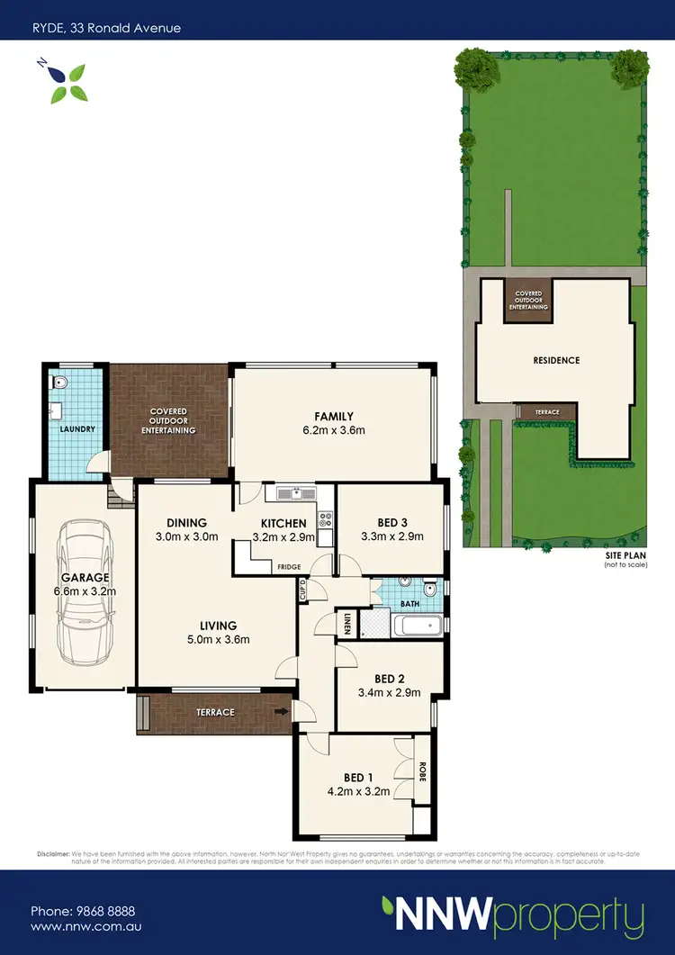 Floorplan of Homely house listing, 33 Ronald Avenue, Ryde NSW 2112