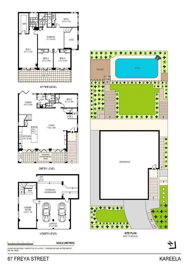 Floorplan of Homely house listing, 67 Freya Street, Kareela NSW 2232
