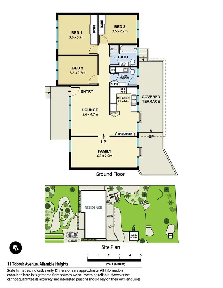 Floorplan of Homely house listing, 11 Tobruk Avenue, Allambie Heights NSW 2100