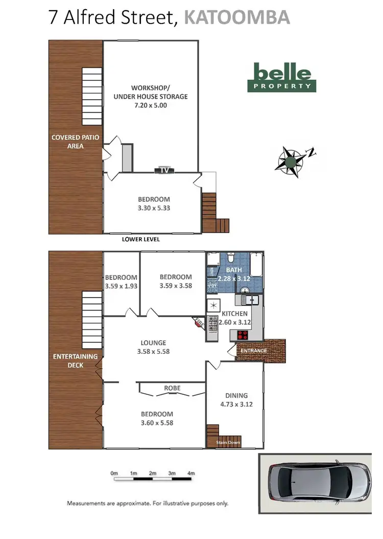 Floorplan of Homely house listing, 7 Alfred Street, Katoomba NSW 2780