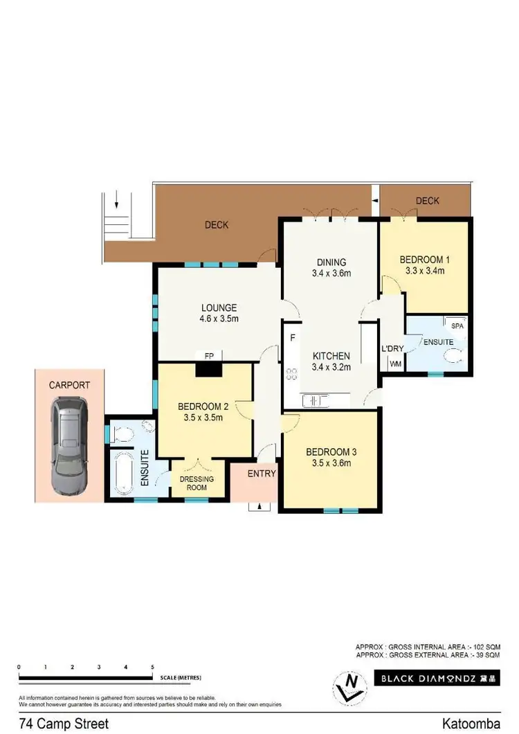 Floorplan of Homely house listing, 74 Camp Street, Katoomba NSW 2780