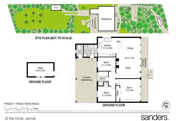 Floorplan of Homely house listing, 20 The Circle, Jannali NSW 2226