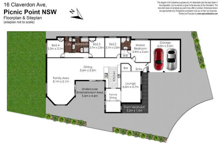 Floorplan of Homely house listing, 16 Claverdon Avenue, Picnic Point NSW 2213