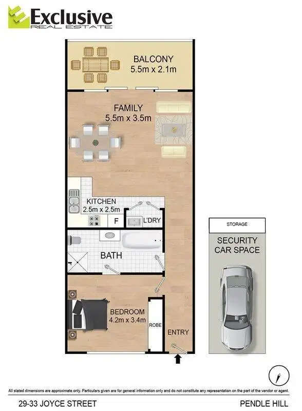 Floorplan of Homely apartment listing, 29-33 Joyce Street, Pendle Hill NSW 2145