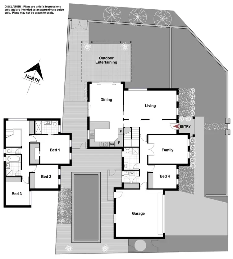 Floorplan of Homely house listing, 8 Carpenteria Street, Harrison ACT 2914
