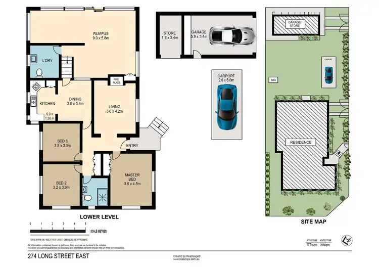 Floorplan of Homely house listing, 274 Long Street East, Graceville QLD 4075