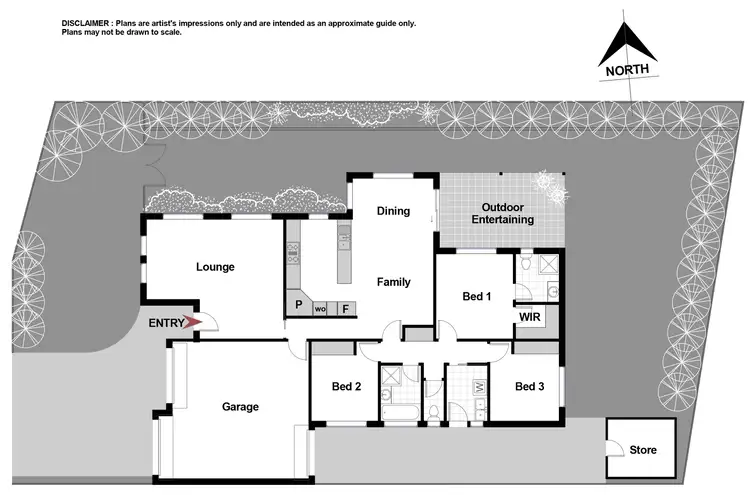 Floorplan of Homely house listing, 66 Stonehaven Circuit, Queanbeyan East NSW 2620