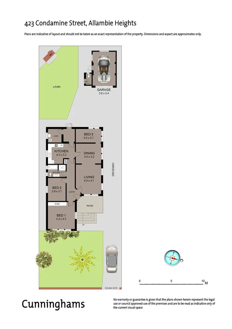 Floorplan of Homely house listing, 423 Condamine Street, Allambie Heights NSW 2100