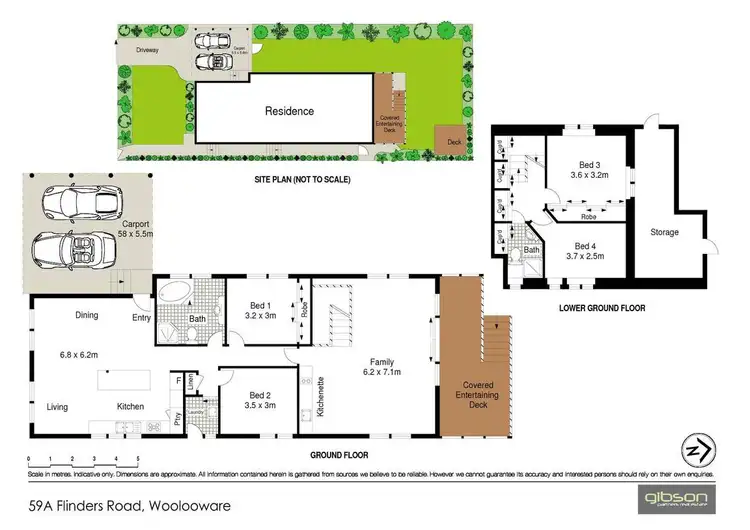 Floorplan of Homely house listing, 59A Flinders Road, Woolooware NSW 2230