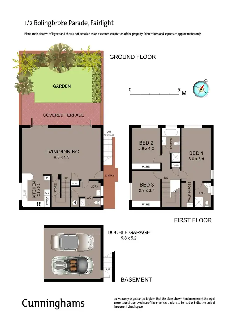 Floorplan of Homely apartment listing, 1/2 Bolingbroke Parade, Fairlight NSW 2094