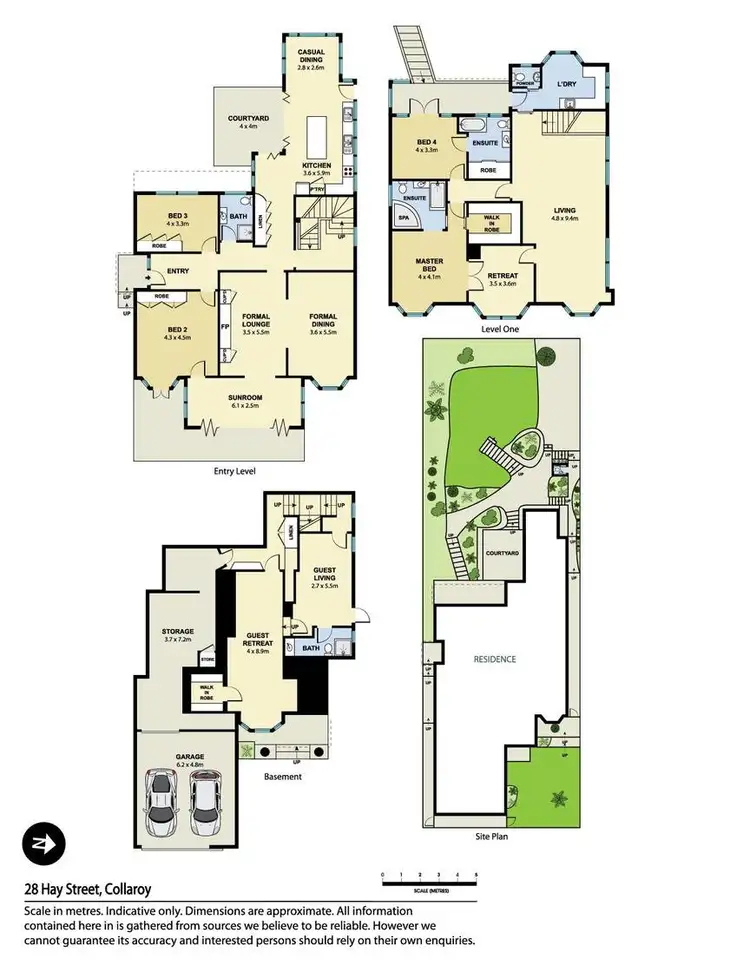 Floorplan of Homely house listing, 28 Hay Street, Collaroy NSW 2097