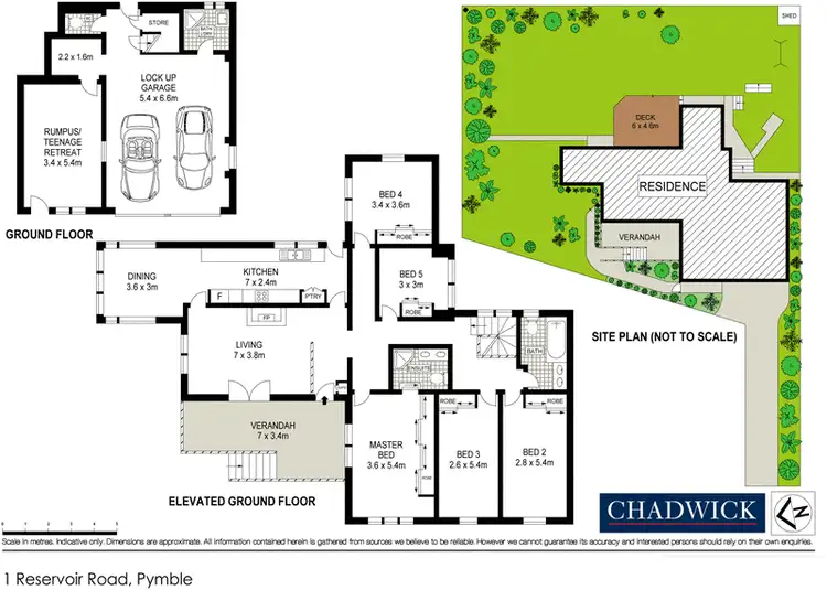 Floorplan of Homely house listing, 1 Reservoir Road, Pymble NSW 2073