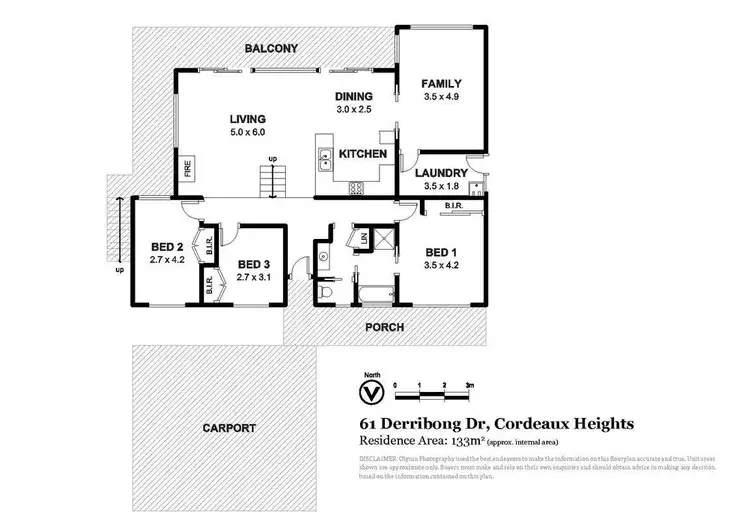 Floorplan of Homely house listing, 61 Derribong Drive, Cordeaux Heights NSW 2526