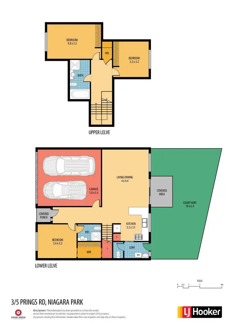 Floorplan of Homely townhouse listing, 3/5 Prings Road, Niagara Park NSW 2250