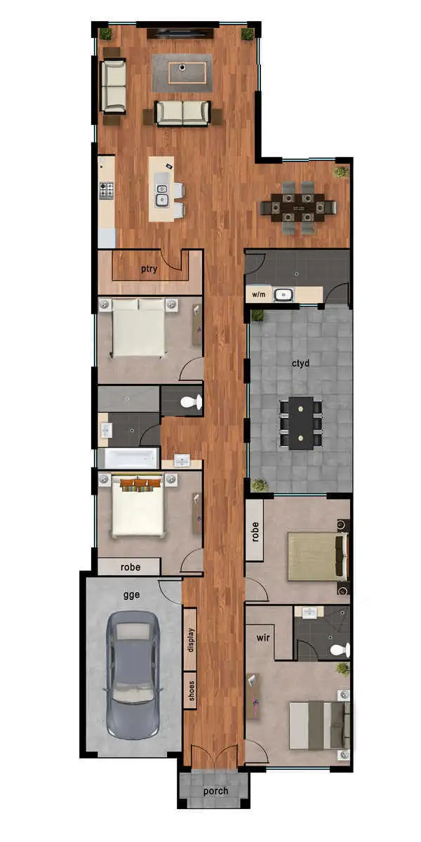 Floorplan of Homely house listing, 75 & 75A Waterhouse Road, South Plympton SA 5038