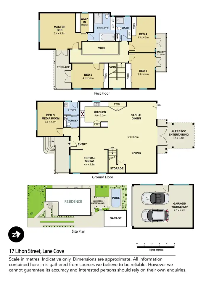 Floorplan of Homely house listing, 17 Lihon Street, Lane Cove NSW 2066