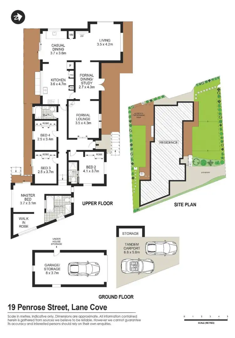 Floorplan of Homely house listing, 19 Penrose Street, Lane Cove NSW 2066