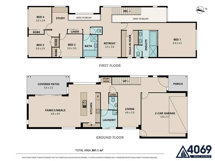Floorplan of Homely house listing, 35 Yarawa Street, Kenmore QLD 4069