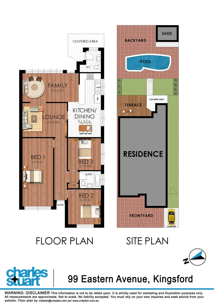 Floorplan of Homely house listing, 99 Eastern Avenue, Kingsford NSW 2032