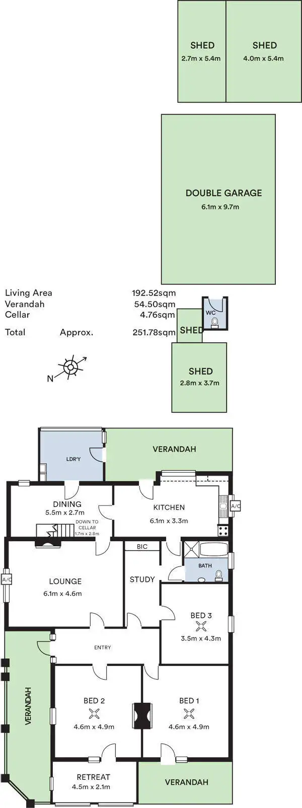 Floorplan of Homely house listing, 146 First Avenue, Royston Park SA 5070