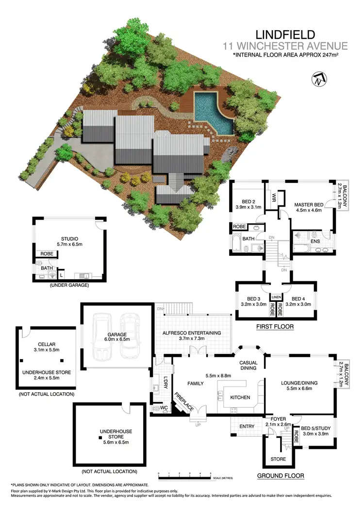 Floorplan of Homely house listing, 11 Winchester, Avenue, Lindfield NSW 2070