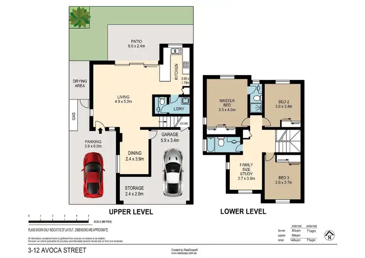 Floorplan of Homely townhouse listing, 3/12 Avoca Street, Yeronga QLD 4104