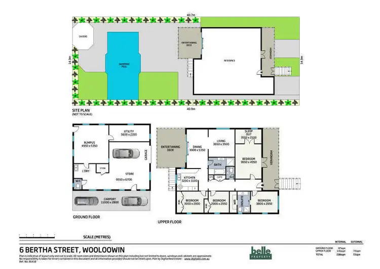 Floorplan of Homely house listing, 6 Bertha Street, Wooloowin QLD 4030