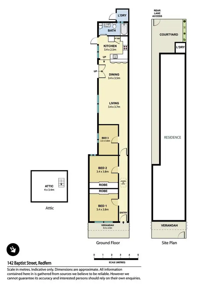 Floorplan of Homely house listing, 142 Baptist Street, Redfern NSW 2016