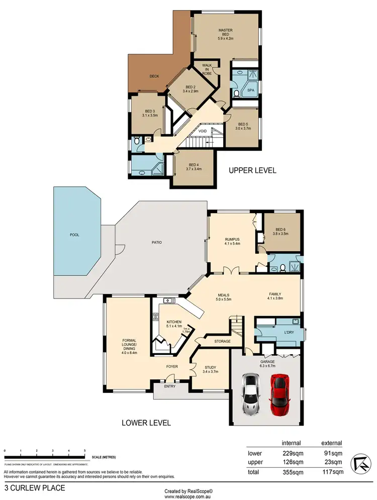 Floorplan of Homely house listing, 3 Curlew Place, Riverhills QLD 4074