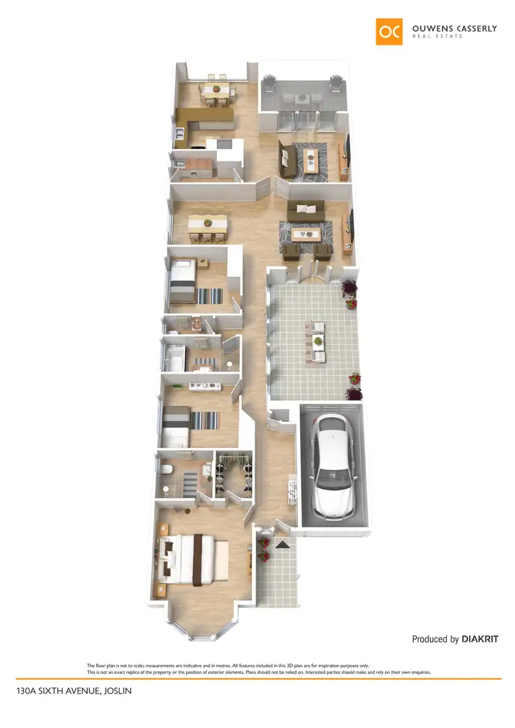 Floorplan of Homely house listing, 130a Sixth Avenue, Joslin SA 5070