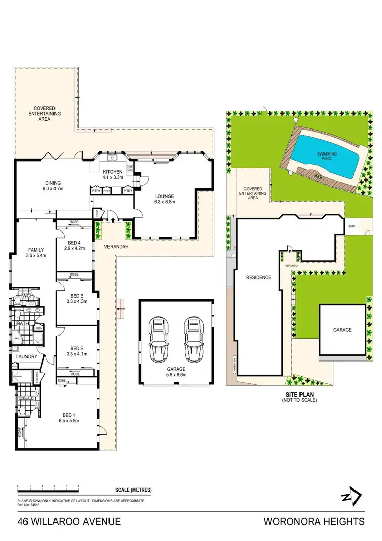 Floorplan of Homely house listing, 46 Willaroo Avenue, Woronora Heights NSW 2233