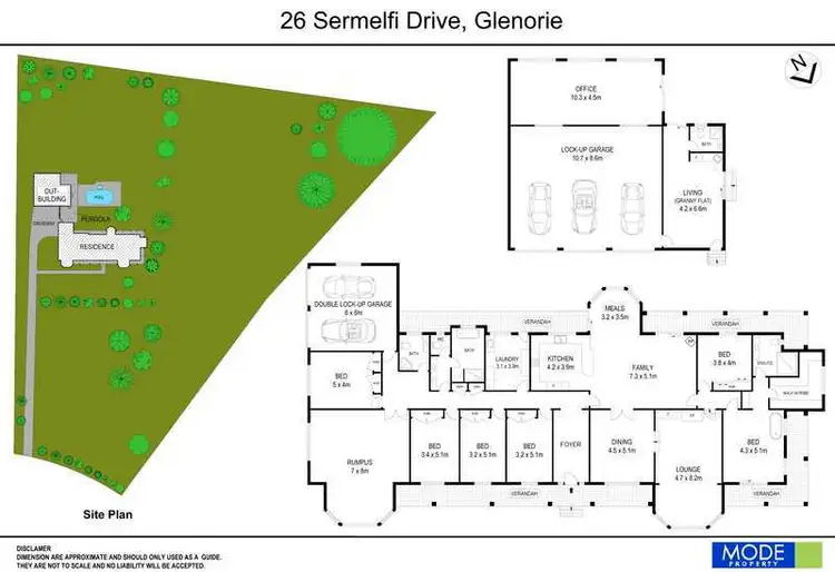 Floorplan of Homely house listing, 26 Sermelfi Drive, Glenorie NSW 2157