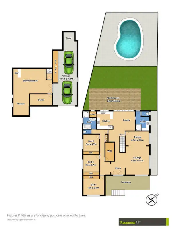 Floorplan of Homely house listing, 10 Callistemon Close, Baulkham Hills NSW 2153