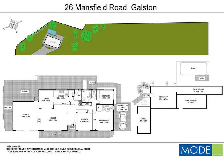 Floorplan of Homely house listing, 26 Mansfield Road, Galston NSW 2159