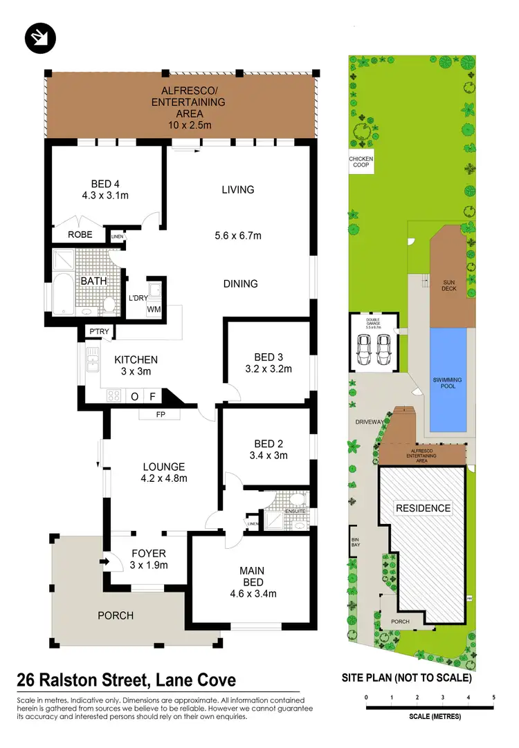 Floorplan of Homely house listing, 26 Ralston Street, Lane Cove NSW 2066