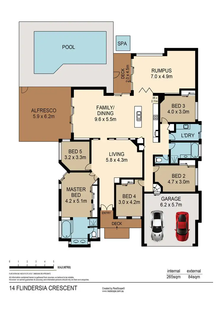 Floorplan of Homely house listing, 14 Flindersia Crescent, Seventeen Mile Rocks QLD 4073