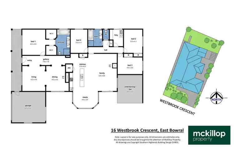 Floorplan of Homely house listing, 16 Westbrook Crescent, Bowral NSW 2576