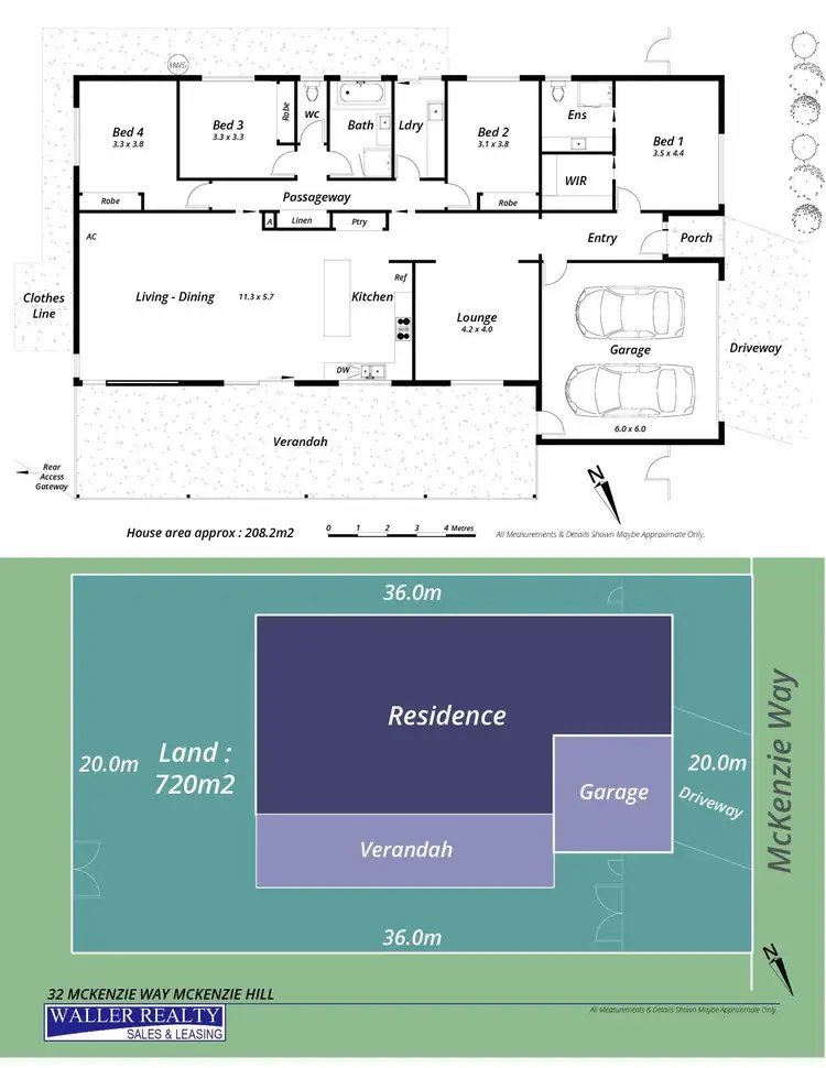 Floorplan of Homely house listing, 32 McKenzie Way, Mckenzie Hill VIC 3451