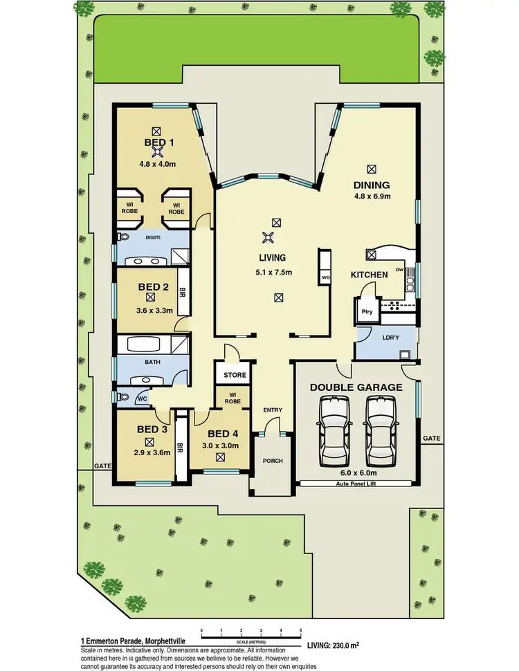 Floorplan of Homely house listing, 1 Emmerton Parade, Morphettville SA 5043