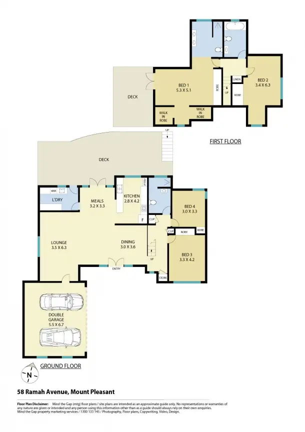 Floorplan of Homely house listing, 58 Ramah Avenue, Mount Pleasant NSW 2519