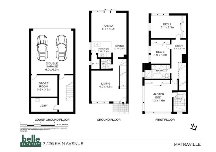 Floorplan of Homely townhouse listing, Unit 7/26 Kain Avenue, Matraville NSW 2036