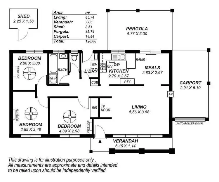 Floorplan of Homely house listing, 11 Albert Street, Kilburn SA 5084